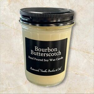 Bourbon Butterscotch Wax Candle